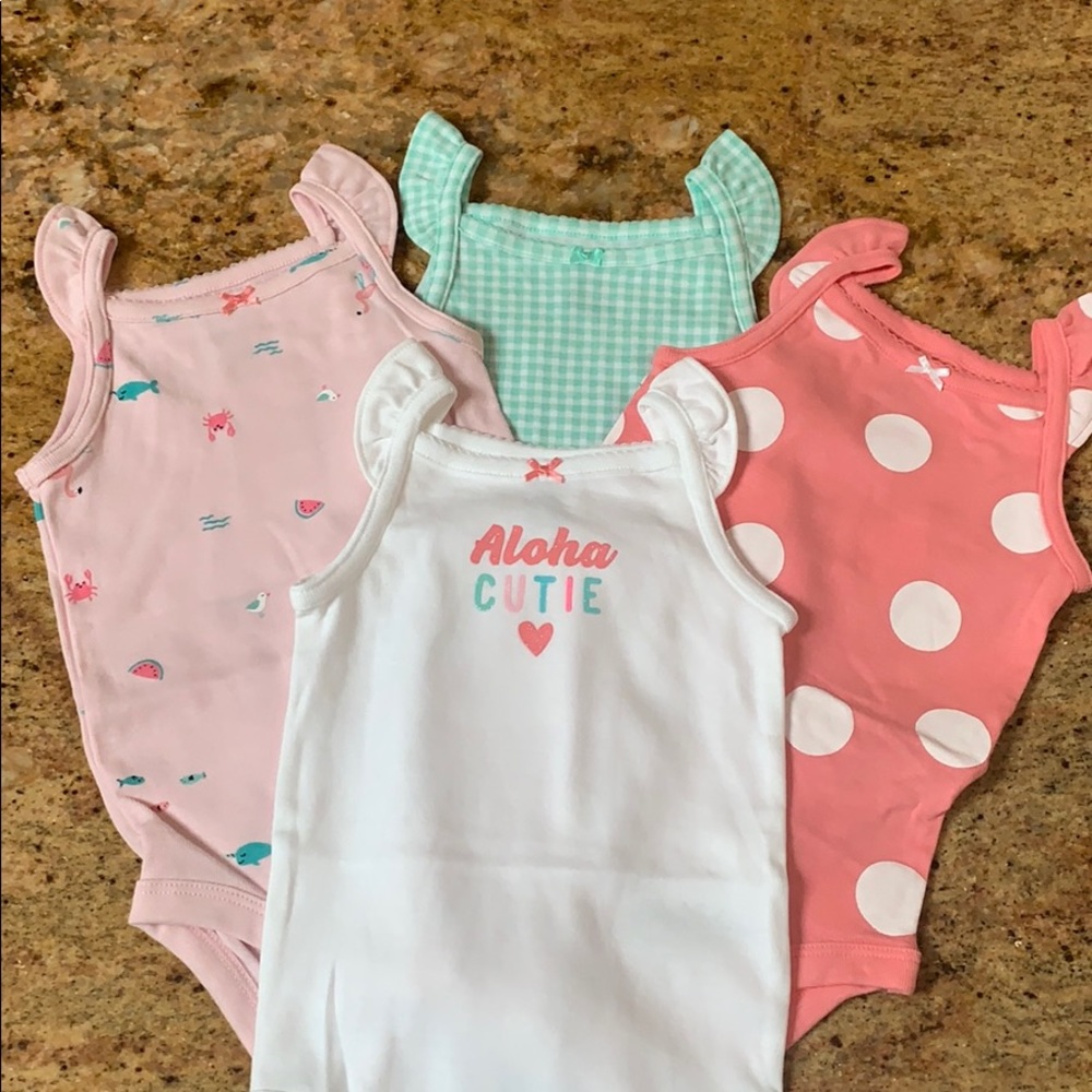 Carter’s 6m Summer Onesie Aloha Cutie Set